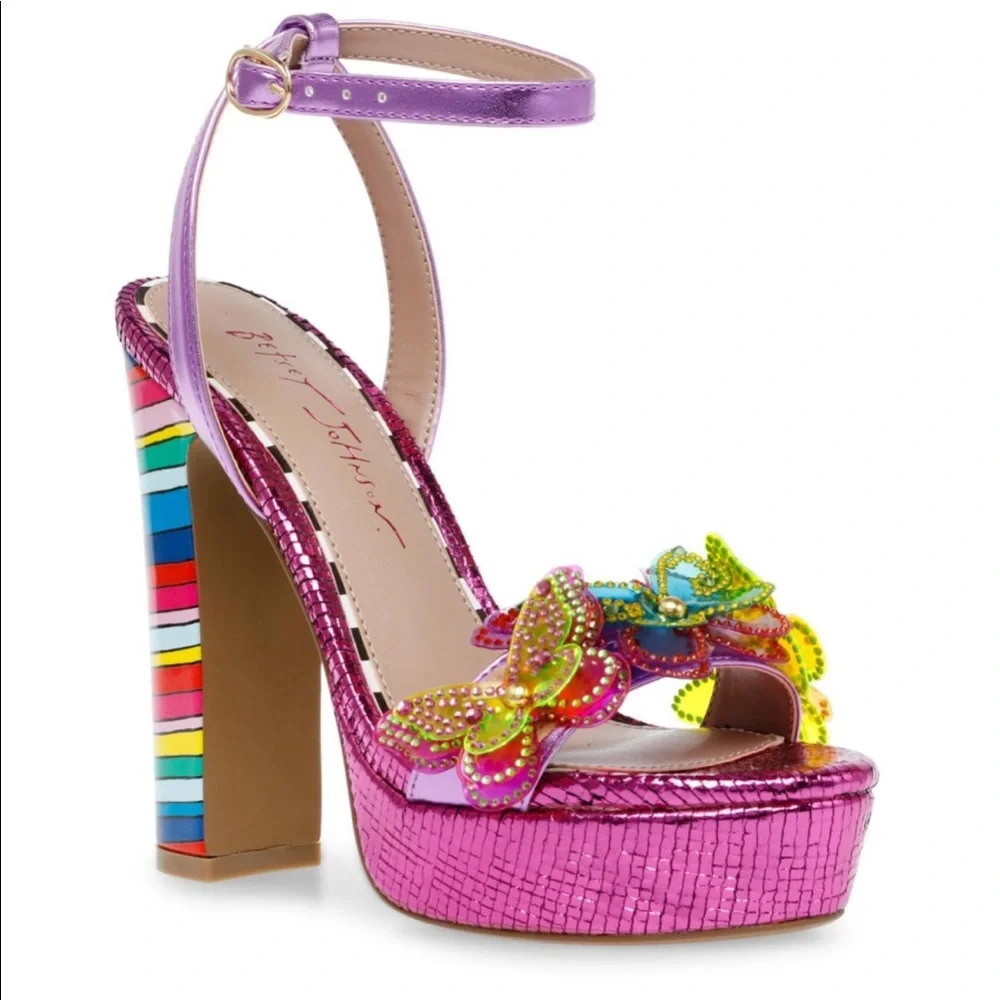 COPY - Noemi Butterfly Strap Dress Sandals - Picture 1 of 5